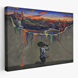 Sürreal Renkler Senfonisi Tablosu-6640