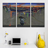 Sürreal Renkler Senfonisi Tablosu-6640