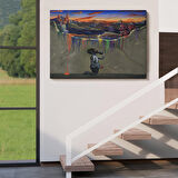 Sürreal Renkler Senfonisi Tablosu-6640