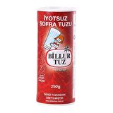 Billur Tuz İyotsuz 250 gr Tuzluklu x 6 Adet