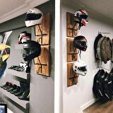 Motosiklet Kask Askısı, Motor Kask Askısı, Shoei, Airoh, Givi, Hjc, Suomy, Arai, Bell vb GG69