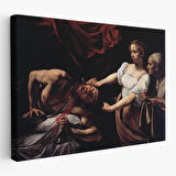 Jean Caravaggio Judith Holofernes'in Başını Keserken Tablo-6646