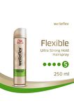 Wellaflex Flexible Ultra Strong Hold Saç Spreyi - 250 ml