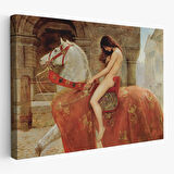 Lady Godiva'in John Collier Duvar Tablosu-6647