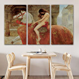 Lady Godiva'in John Collier Duvar Tablosu-6647