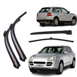 PORSCHE CAYENNE ARKA VE ÖN SİLECEK SETİ 2002--2009