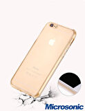 Microsonic iPhone 8 Kılıf 6 tarafı tam full koruma 360 Clear Soft Şeffaf