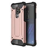 Microsonic Samsung Galaxy S9 Plus Kılıf Rugged Armor Rose Gold