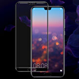 Microsonic Huawei P20 Pro Tam Kaplayan Temperli Cam Ekran koruyucu Kırılmaz Film Siyah