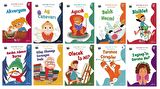 1.Sınıf Neşeli Öyküler Serisi (10 Kitap)+Hızlı Okuma