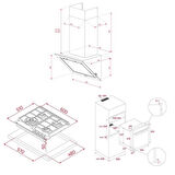 Teka Urban Serisi Gri Set ( HLB 8400 ST - GZC 64320 - DLV 68660 )