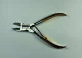 Haircraft Hc00507 Tırnak Pensi Çelik Yarım Sarı 12 Cm Kalın Desenli