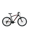 Bisan MTS 4600 24Jant 21Vites Dağ Bisikleti 34 Cm Mat Siyah - Turuncu