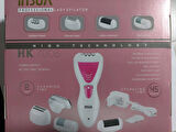 İNSUA HK7006 PROFESSIONAL LADY EPİLATÖR ALETİ 4 IN 1 BEAUTY TOOL EPİLASYON ALETİ TÜY ALMA MAKİNESİ,TOPUK TÖRPÜSÜ
