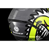 SCOYCO FF-869 SHARK FULL FACE KASK