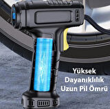 DİJİTAL ŞARJLI KABLOSUZ TAŞINABİLİR LASTİK HAVA POMPASI KOMPRESÖRÜ 120PSİ IŞIKLI 