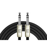 Kirlin 24AWG 1/4'' TRS 6mt. Kablo (AP249PR6MBK)