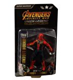 2019 Infiniti War, Union Legend Işıklı Avengers,Örümcek Adam 17cm