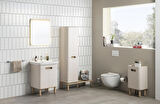 VitrA Ilia A44392 Uzun Havluluk, Krom