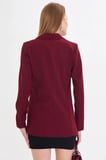Kadın Bordo Tek Düğmeli Ceket ARM-20K001020