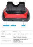 TechTic Harici Usb 3.0 Docking Combo Kart Okuyucu 2.5 / 3.5 Ide Sata Hdd Station