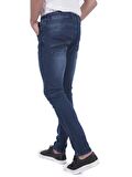 Erkek Slim Fit Düz Renk Likralı Jean Kot Pantolonu
