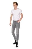 Erkek Regular Fit Taş Yıkamalı Jean Kot Pantolon