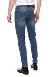Erkek Regular Fit Taş Yıkamalı Jean Kot Pantolon