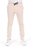 Erkek Paçası ve Beli Lastikli Bağcıklı Üç İplik Şardonlu Kalın Rahat Spor Eşofman Altı Pantolon