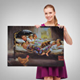 Mutluluğun Resmi Dianne Dengel'in Eseri Kanvas Tablosu-6661