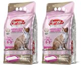 Energy Bebek Pudrası Kokulu İnce Taneli Topaklaşan Bentonit Kedi Kumu 2 x 5 Paket=10Lt