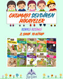 2.Sınıf Okumayı Sevdiren Renkli Resimli Hikayeler 2 - 10 Kitap