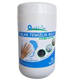 Islak Kova Mendil 72 Adet  - Hijyenik, Beyaz Sabun Kokulu