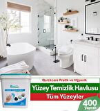 Islak Kova Mendil 400 Adet Ekonomik - Hijyenik, Beyaz Sabun Kokulu