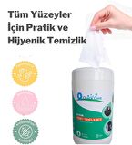 Islak Kova Mendil 72 Adet - Hijyenik, Aloevera Kokulu