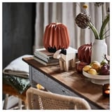 IKEA HÖSTAGILLE dekoratif aksesuar, çam-siyah, 18 cm, geyik 
