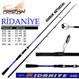Portfish Ridaniye Spin 270 cm Olta Kamışı 2 Parça 7-28 gr
