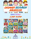 3.Sınıf Okumayı Sevdiren Renkli Resimli Hikayeler 15 - 10 Kitap