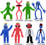 Rainbow Friends Roblox Monster Ithal Figür 8 Adet Premium Kaliteli Oyuncak 9-11.5 Cm