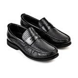 Cabani Gerçek Deri Baskılı Derili Makosen Günlük E