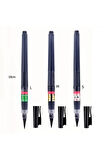 Brush pen, hazneli fırça uçlu kalem, çini, seramik, tahrir fırçası, çizim fırça, 3 Adet-S-M-L