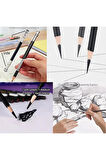 Kara kalem çizim seti, eskiz kalem seti, dereceli kalem set, tonlama-kalemlikli-tam set 50parça