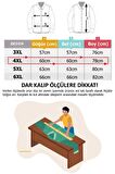 Erkek 100-110 kilo Arası İçin Uygun Slim Kalıp Uzun Kol Gömlek Mavi