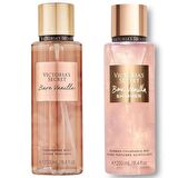 Bare Vanilla-Bare Vanilla Işıltılı Vücut Spreyi İkili Set