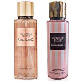 Bare Vanilla-Bombshell Vücut Spreyi İkili Set