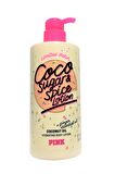 Pink  Coco Sugar & Spice + Ginger Essential Oil  414 ml Kadın Vücut Losyonu