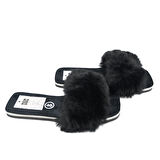 SİA ÇANTA EVA TABAN HALI TERLİĞİ KÜRKLÜ SÜSLÜ SADE VE GÖSTERİŞLİ KADIN TERLİK