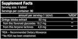 BİOTECH USA Ginkgo Biloba KALP DAMAR SAĞLIĞI 90 TABLET