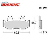 YARI METALİK ÖN FREN BALATASI / HONDA / SH 150 / 150cc / ÖN  / 2001-2002-2003-2004-2005-2006-2007-2008