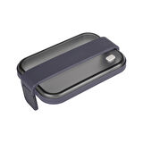 Relaxion İki Katlı, Paslanmaz Çelik, Pembe Lunch Box/Yemek Saklama ve Taşıma Kabı 1200 Ml. (304)